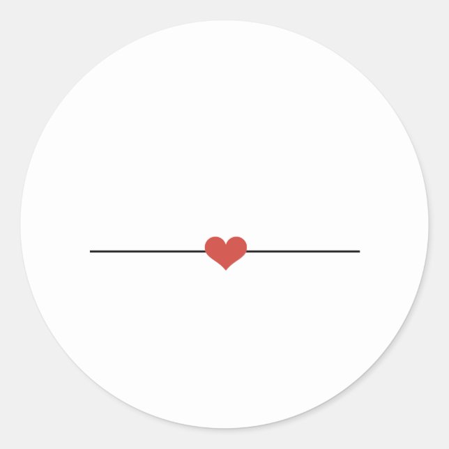 Blank weiß machen Ihren klassischen Round-Aufklebe Runder Aufkleber (Vorderseite)