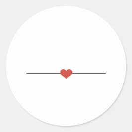 Blank weiß machen Ihren klassischen Round-Aufklebe Runder Aufkleber