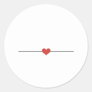 Blank weiß machen Ihren klassischen Round-Sticker Runder Aufkleber