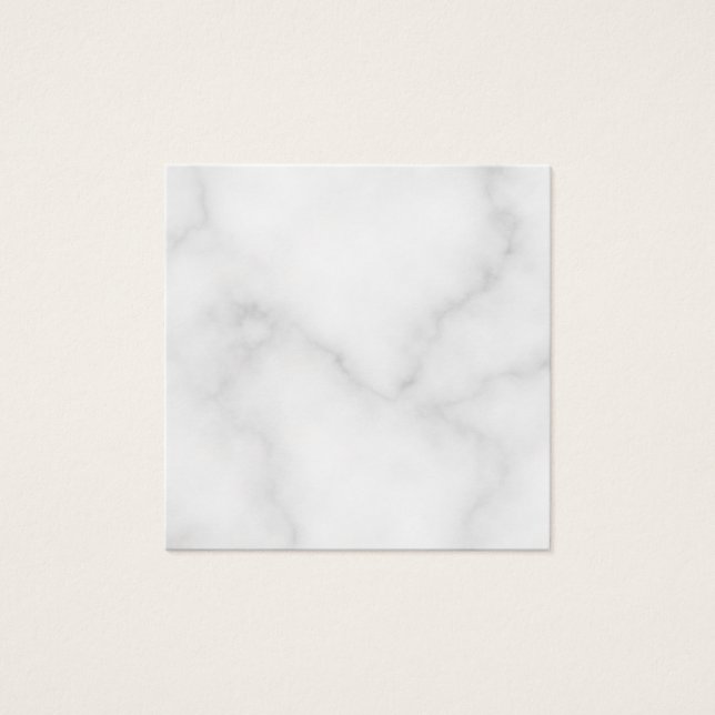 Blank White Marble Wedding (Vorderseite)