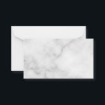 Blank White Marble Wedding Hinweiskarte<br><div class="desc">Fügen Sie Ihrer Hochzeit eine persönliche Touch mit einer eleganten,  weißen Marmorhochzeit-Tipp und Wunschkarte hinzu. Ideal für Hochzeiten,  Babydusche,  Geburtstagsparty,  Brautparty,  Junggeselinnen-Abschied und alle besondere Anlässe.</div>