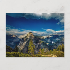 Blank-Yosemite-Tal im Yosemite-Nationalpark Postkarte