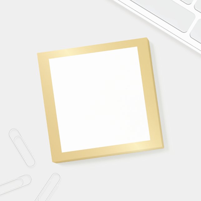 Blanke falsche Goldfolie Post-it Klebezettel (Von Creator hochgeladen)