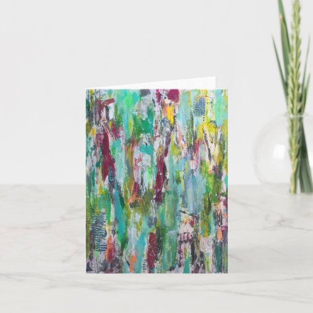 Blanke Notecard ausblenden Karte (Vorderseite)