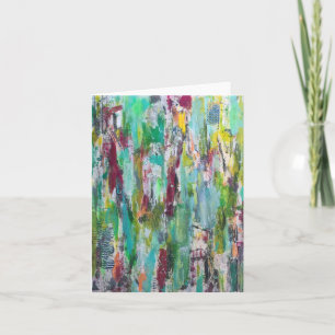 Blanke Notecard ausblenden Karte