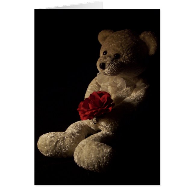 Blankenkarte des Teddy-Bären (Vorne)