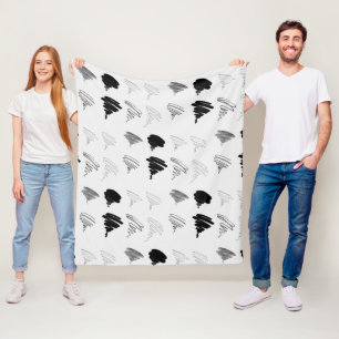 Blankenmuster für das Brush-Prüfmuster Fleecedecke