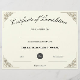 Blankenname | Zertifikat für das benutzerdefiniert