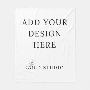 Blankenvorlage Erstellen Sie Ihren eigenen Thread Fleecedecke