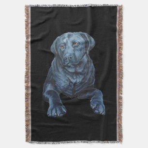 Blanket Blanket Blanket Blauer Hund Art Throw Blan Decke