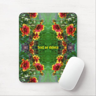 Blanket Blume Daisies Wasserfarbe Personalisiert Mousepad
