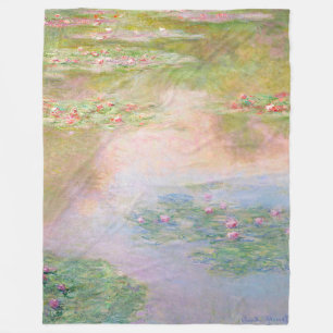 BLANKET   Claude Monet Nymphéas Fleecedecke