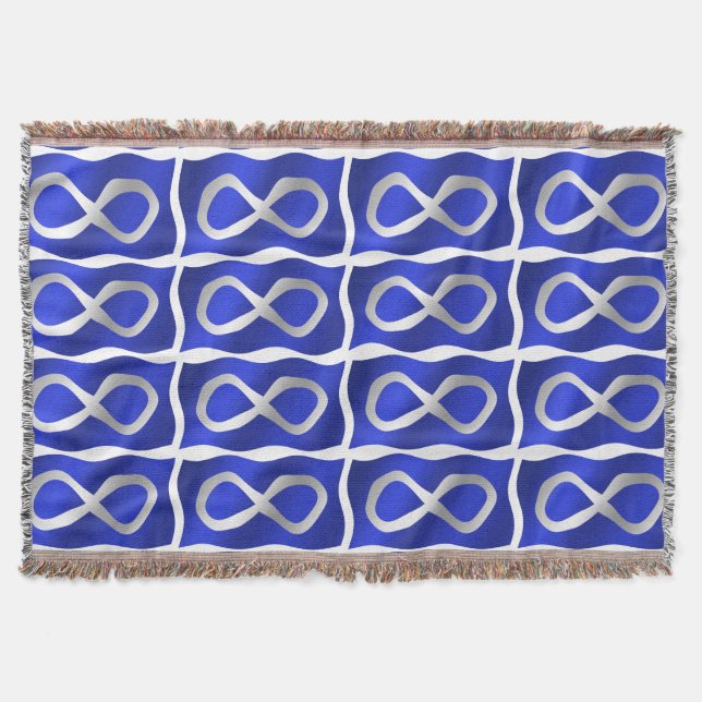 Blanket der Metis-Flagge - Erste Nationen Decke (Vorderseite)