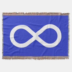 Blanket der Metis-Flagge - Erste Nationen Decke