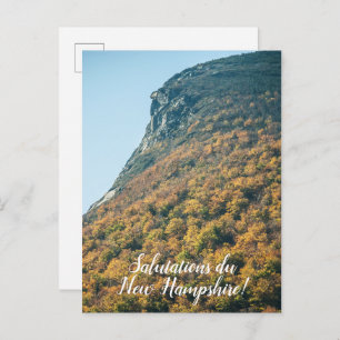 Blanket des Herbstes Einladungspostkarte