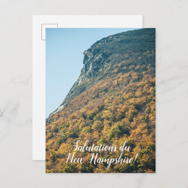 Blanket des Herbstes Einladungspostkarte (Vorne/Hinten)