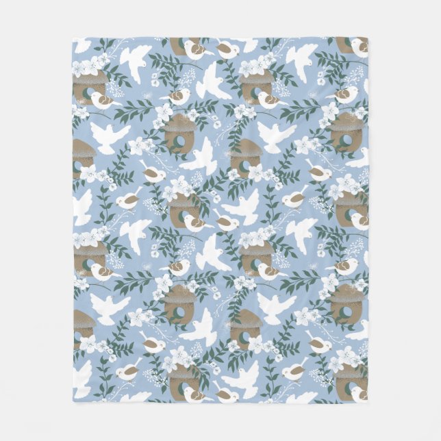 Blanket für im Winter geborene Babys Fleecedecke (Vorderseite)