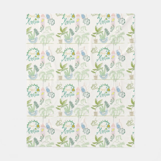 Blanket-Geschenk für Freunde Fleecedecke (Vorderseite)