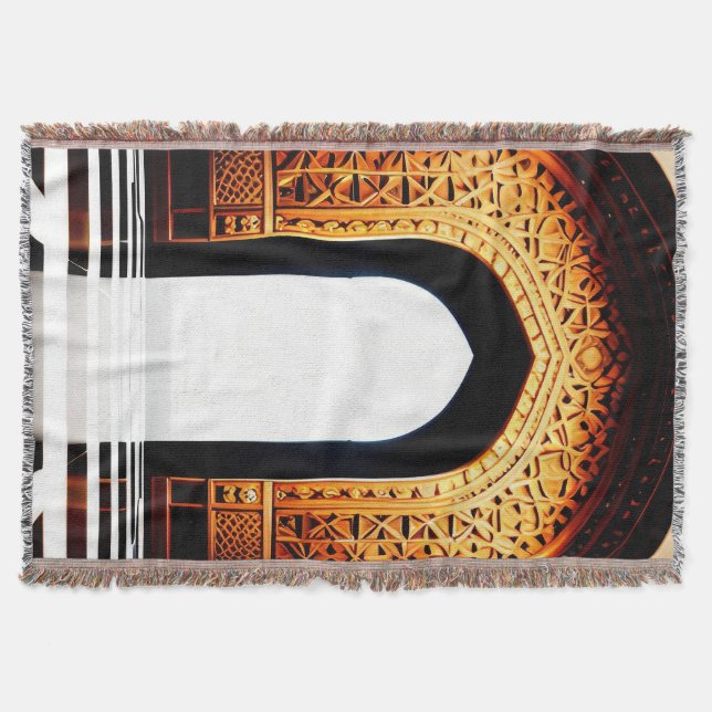 Blanket geworfen für Moslemgebet Decke (Vorderseite)