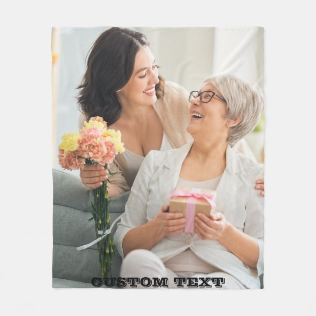 BLANKET GIFT FÜR MAMA FLEECEDECKE (Vorderseite)