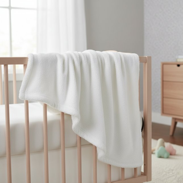 blanket white solid color trendy fleecedecke (Von Creator hochgeladen)