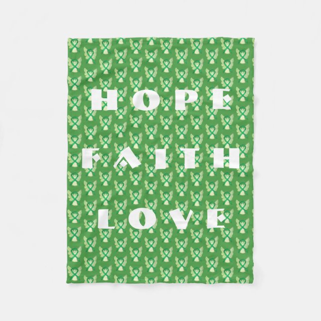 Blankets für das Bewusstsein für Nebennierenrinden Fleecedecke (Vorderseite)