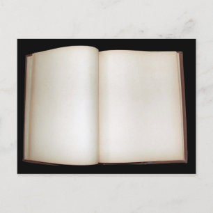 Blanko Seiten Postkarte