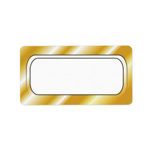Blankoadressen an der Goldgrenze Adressaufkleber