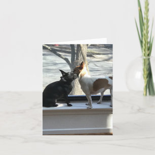 Blankokarte Dankeskarte