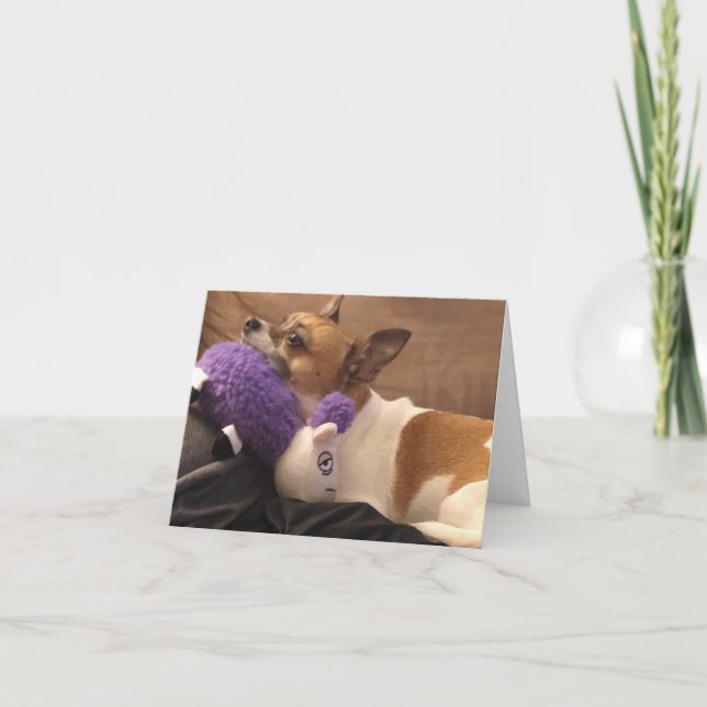 Blankokarte Dankeskarte (Vorderseite)