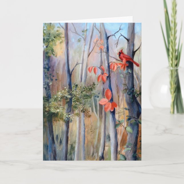 Blankokarte für den Naturepfad Kardinal Karte (Vorderseite)