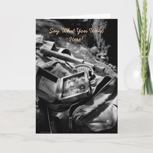 Blankokarte für Fangreisen Karte (Vorderseite)