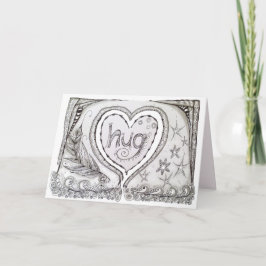 Blankokarte mit Original Art Karte