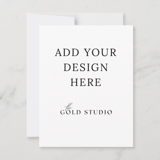 Blankokartenvorlage (4.25 x 5.5) einladung (Vorderseite)