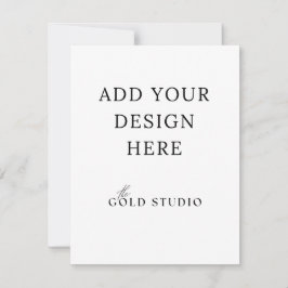 Blankokartenvorlage (4.25 x 5.5) einladung