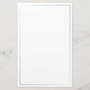 Blanksilber Briefpapier