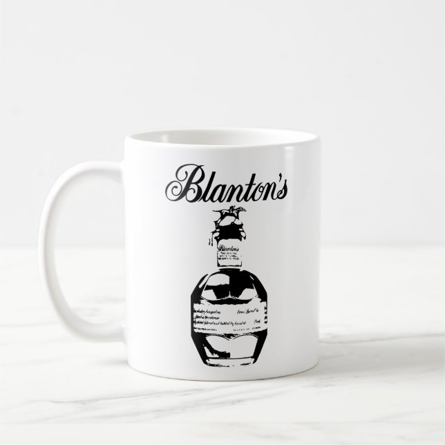Blanton's Small Batch Fine Bourbon Whiskey Kaffeetasse (Links)