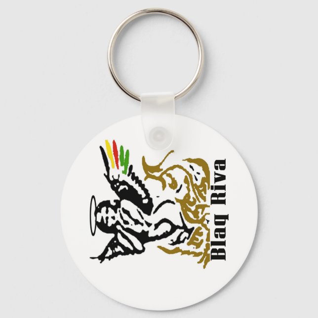 Blaq Riva Angel Schlüsselanhänger (Vorderseite)