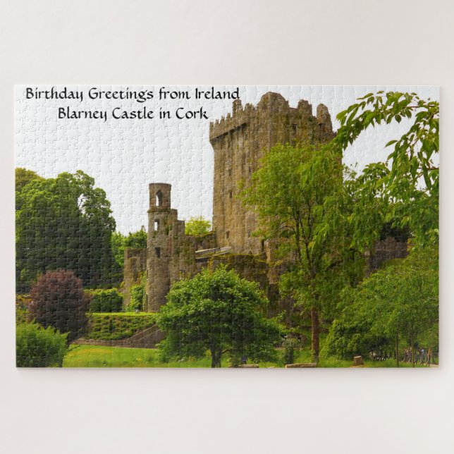 Blarney Castle Blarney Cork Irland. Jigsaw Puzzle (Horizontal)