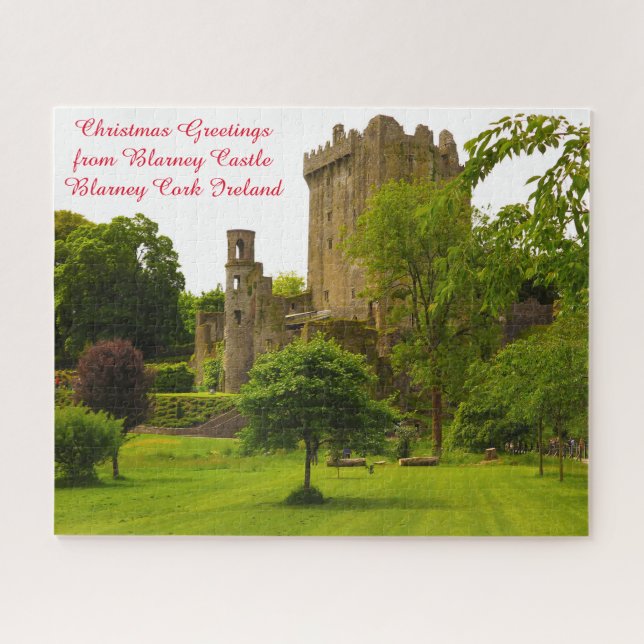 Blarney Castle Blarney Cork Irland. Jigsaw Puzzle (Horizontal)