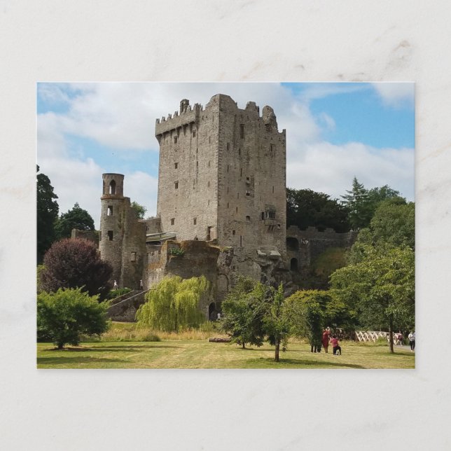 Blarney Castle, Blarney, Landkreis Cork, Irland Postkarte (Vorderseite)