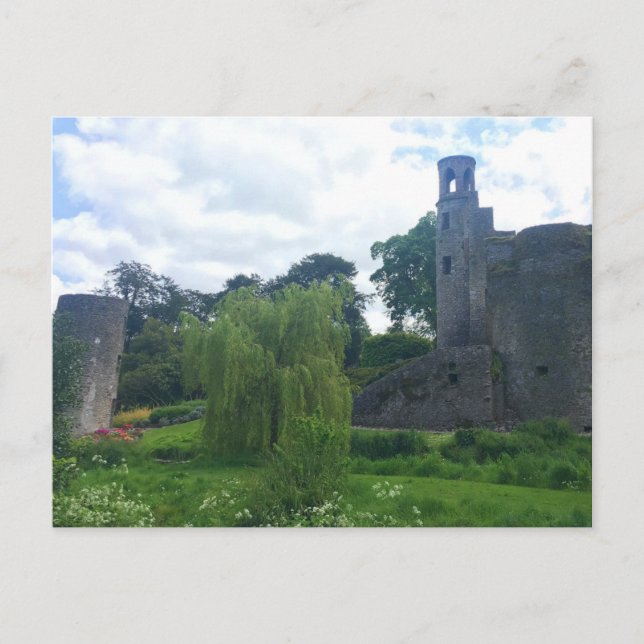 Blarney Castle Grounds Postkarte (Vorderseite)