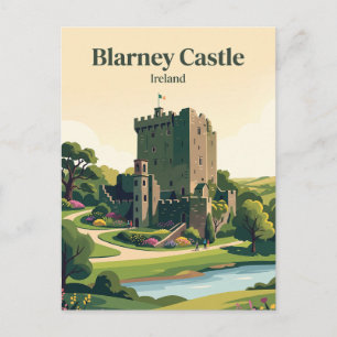 Blarney Castle Irland Postkarte