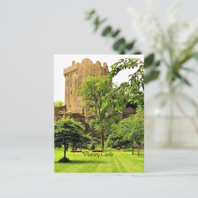 Blarney Castle, Irland Postkarte (Stehend Vorderseite)