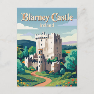 Blarney Castle Irland Postkarte