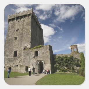 Blarney Castle, Irland Quadratischer Aufkleber