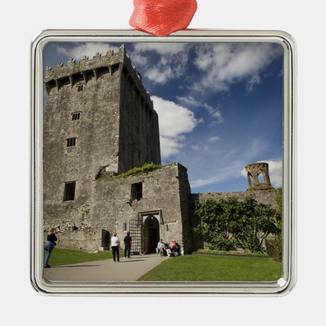 Blarney Castle, Irland Silbernes Ornament (Vorne)
