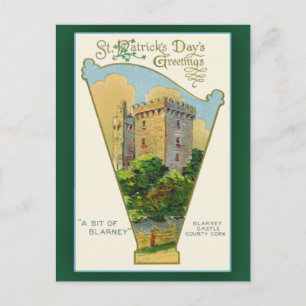 Blarney Castle St. Patrick's Day Cards Postkarte