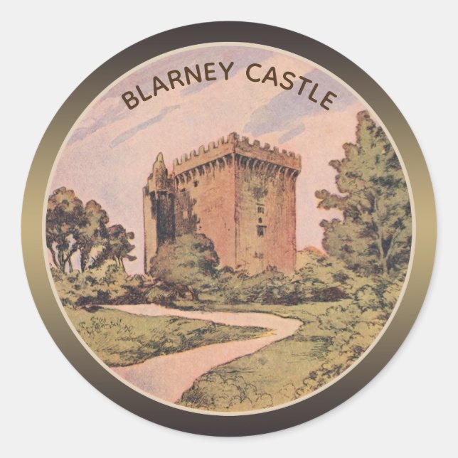 Blarney Castle Sticker (Vorderseite)