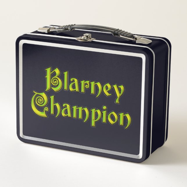 Blarney Champion Black Lunchbox (Vorderseite)